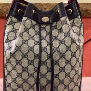 Authentic vintage Gucci bucket bag